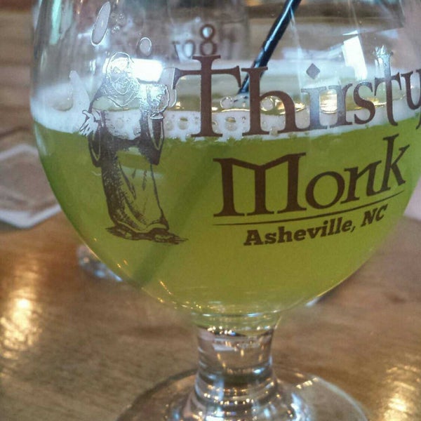 Photo taken at Thirsty Monk Brewery &amp; Pub by J M. on 7/8/2017