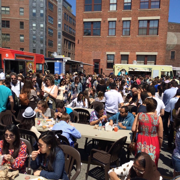 Photo taken at South End Food Trucks by Chris B. on 5/3/2015