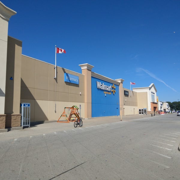 Walmart Supercentre Big Box Store in Sarnia