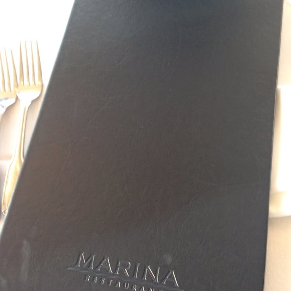 Снимок сделан в The Marina Restaurant пользователем Talon F. 6/1/2014