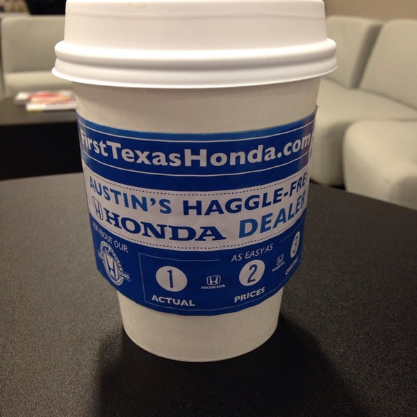 Photo taken at First Texas Honda by Alexandra on 3/7/2014