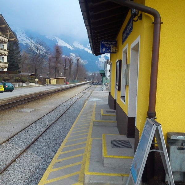 Photo taken at Bahnhof Ramsau-Hippach by Андрей Г. on 3/15/2013