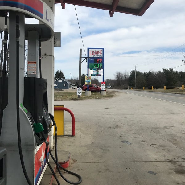 Leake Oil Gas Station in East Palestine