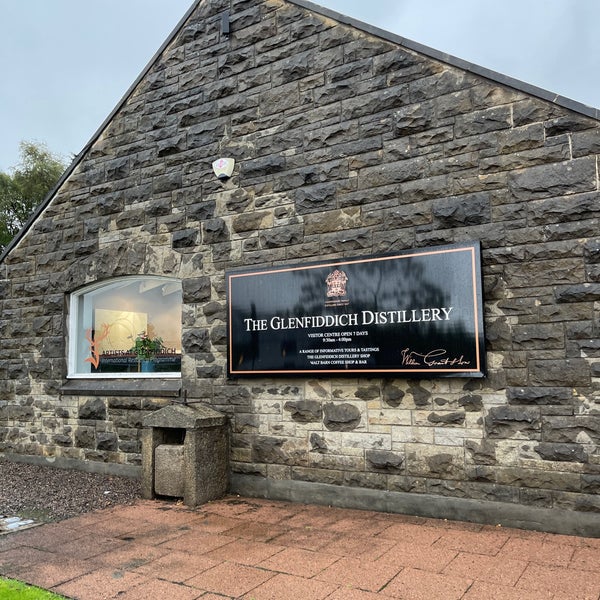 Photo taken at Glenfiddich Distillery by Michael S. on 10/5/2021