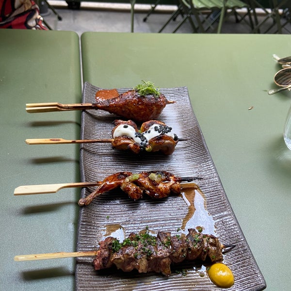 Quality&taste nice.staff friendly,service normal.deco&location ok.nice concept.Small portions/high prices-not value for money. Though nice tastes/worths trying once.Go for skewers matching your taste.