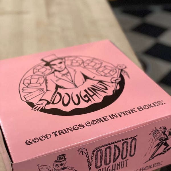 Photo taken at Voodoo Doughnut by RY .. on 11/29/2021