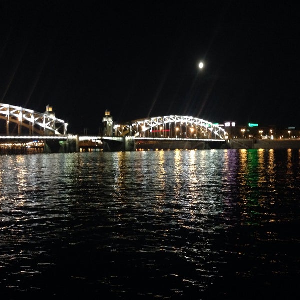 Малоохтинский мост в санкт петербурге