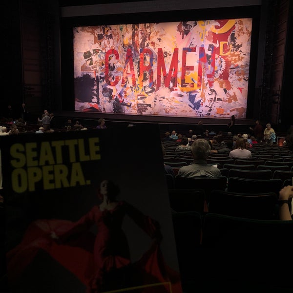Photo taken at Marion Oliver McCaw Hall by Amy C. on 5/12/2019