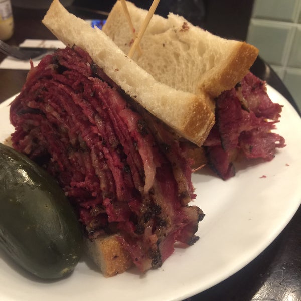 Pastrami sandwich is great, plus line is super short compared to NY, very good people