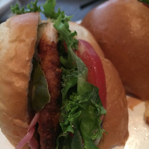 Off menu tip - you can turn the paillard into a crispy chicken sandwich