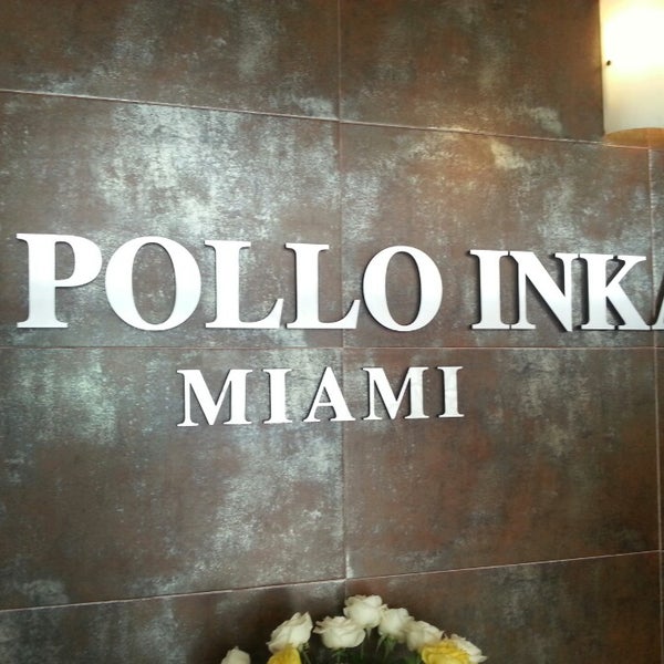 5/4/2013 tarihinde Rafael C.ziyaretçi tarafından El Pollo Inka Miami'de çekilen fotoğraf