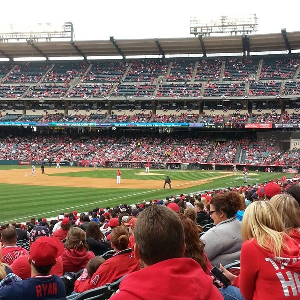 Angels Stadium Field Level Baseball Field in Platinum Triangle