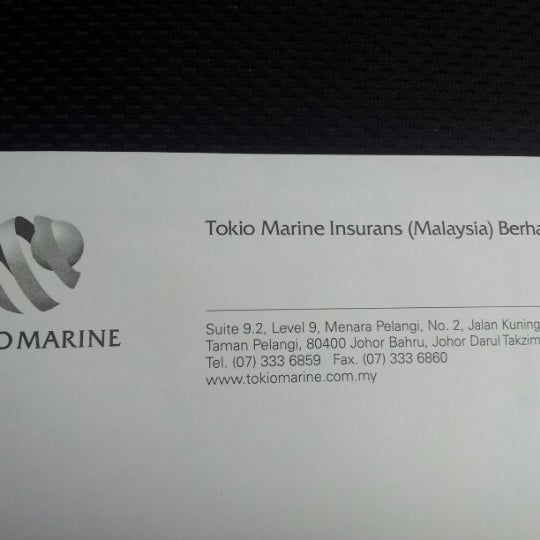 Tokio Marine Johor Bahru