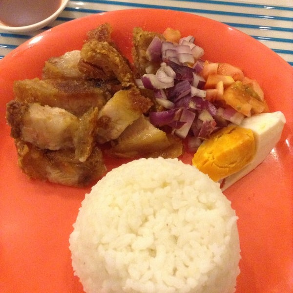 Bagnet rice meal! 👍👍👍