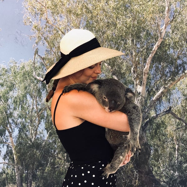 Sadly you can only hold the koala for 10 seconds before you need to let go. But ugh so amazing.
