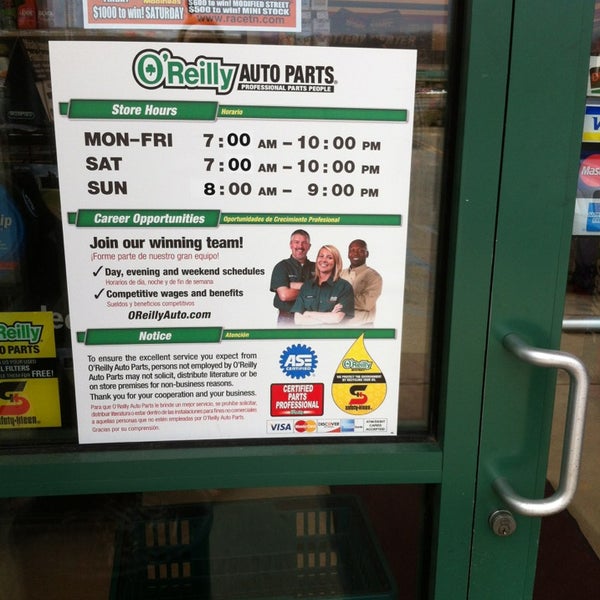 O Reilly Auto Parts Automotive Shop In Dickson O Reilly Auto Parts Automotive Shop In Dickson