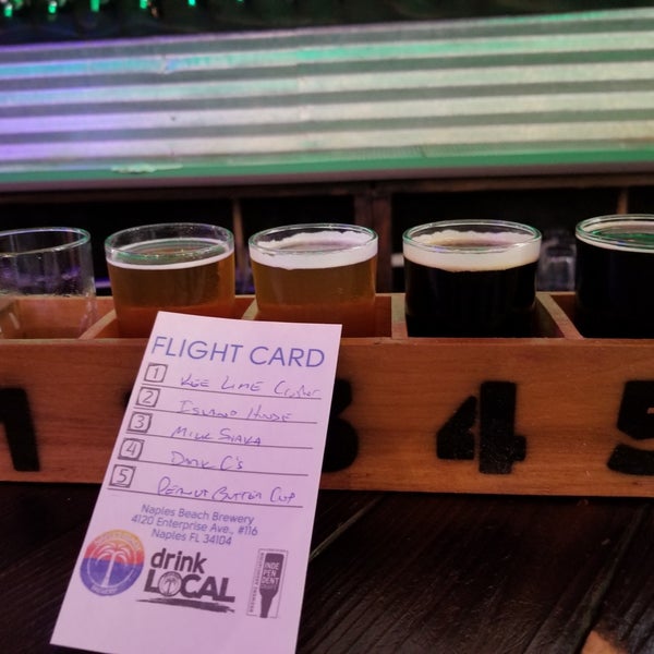 Photo taken at Naples Beach Brewery by Beer S. on 1/13/2019