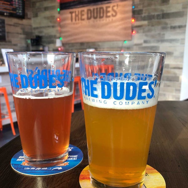 Photo taken at The Dudes&#39; Brewing Co. by Sal M. on 12/30/2018