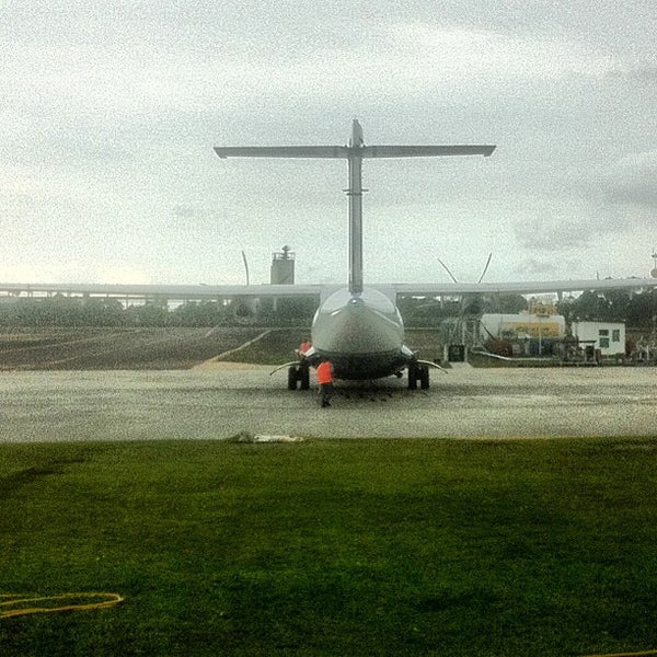 Photo taken at Criciúma / Forquilinha Airport (CCM) by Mateus D. on 4/8/2013