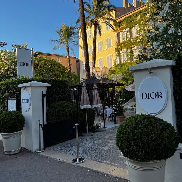 Saint-Tropez Dior Cafe French Riviera Editorial Stock Image