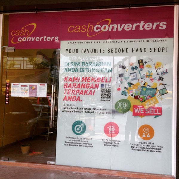 Cash Converters Sg Besi Thrift Vintage Store In Kuala Lumpur