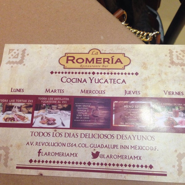 Foto tirada no(a) Restaurante La Romería por Daniela C. em 7/13/2015