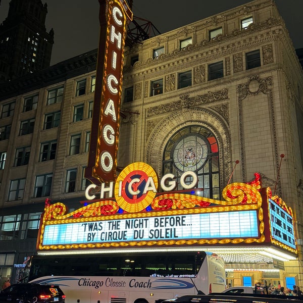 Photo taken at The Chicago Theatre by Kevin J. on 12/17/2023