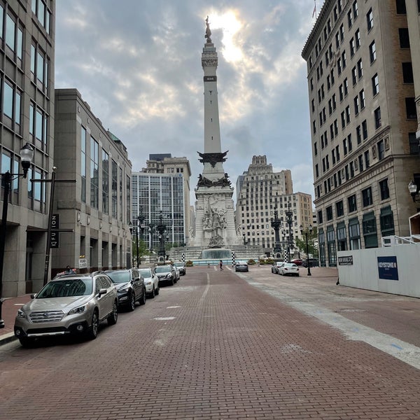Photo taken at Soldiers &amp; Sailors Monument by Kevin J. on 8/9/2021