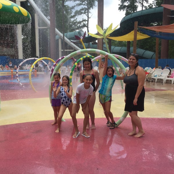 Photo taken at Six Flags White Water by Tania M. on 7/23/2015