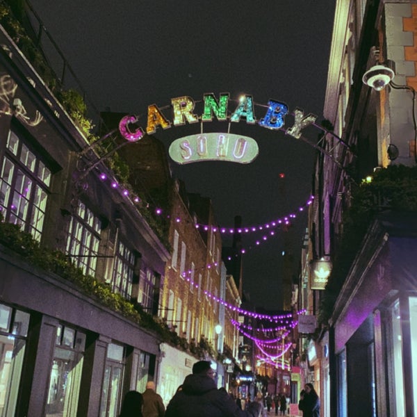 Photo taken at Carnaby Street by Alhanouf. on 1/31/2024
