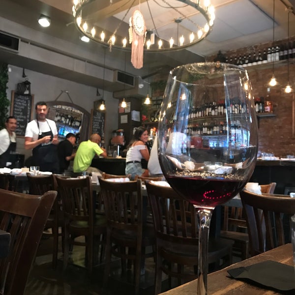 Photo taken at Balzem Mediterranean Cuisine &amp; Wine Bar by Robin Z. on 7/13/2019