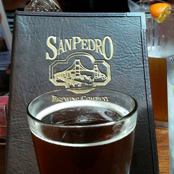 Photo taken at San Pedro Brewing Company by Marco C. on 9/26/2015