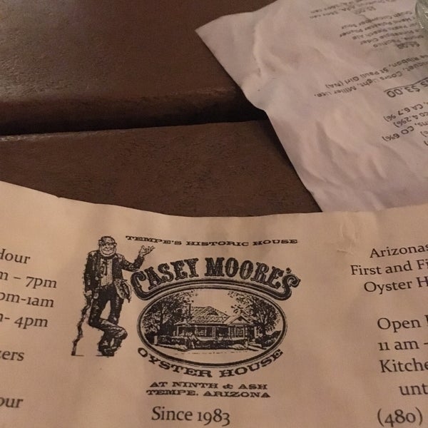 Photo taken at Casey Moore&#39;s Oyster House by John L. on 7/1/2018