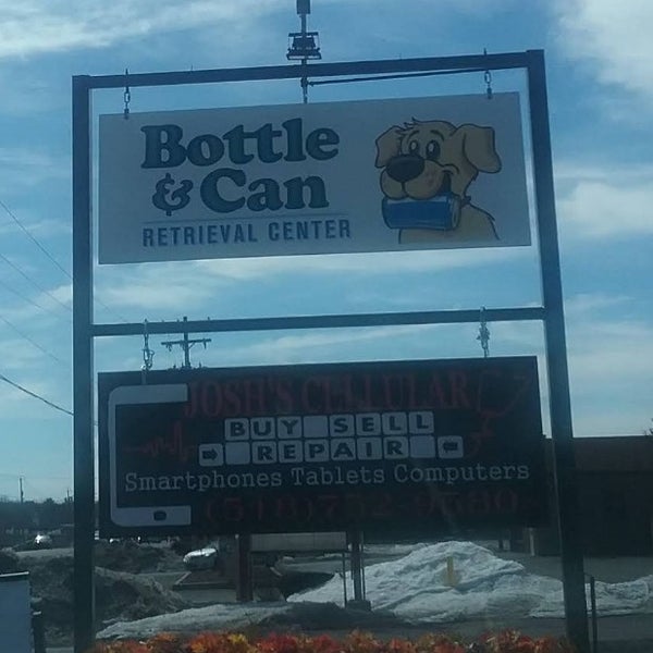 Bottle and Can Retrieval Center Recycling Facility