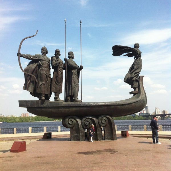 Пам'ятник засновникам Києва (Кий, Щек, Хорив та Либідь) - Печерск - ш ...