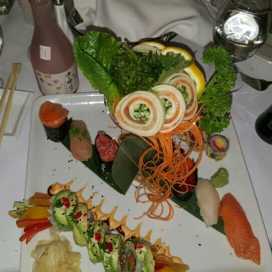 Photo taken at Vargas Steakhouse &amp; Sushi by Hugh L. on 4/22/2016