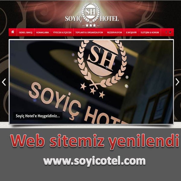 web sitemiz yenilendi..