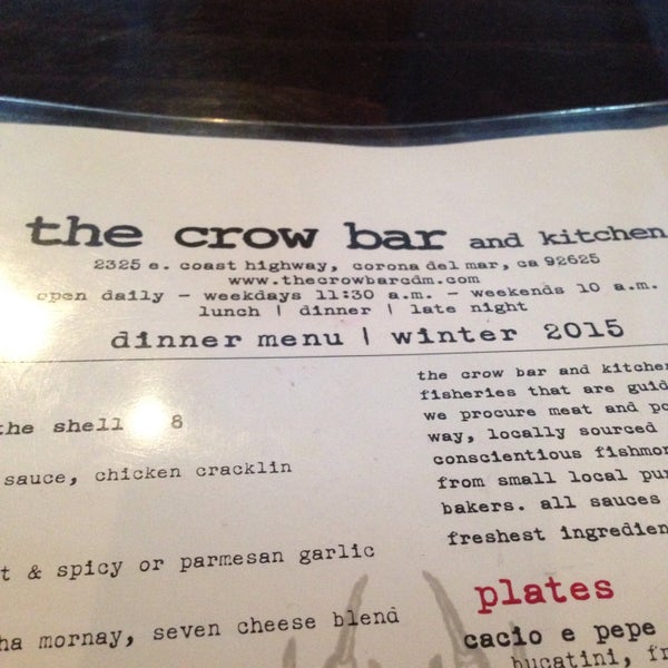 1/17/2015에 Bryan K.님이 The Crow Bar and Kitchen에서 찍은 사진