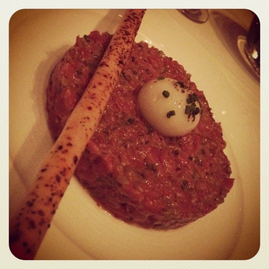 Photo taken at Maison Boulud by Selina Y. on 9/25/2012