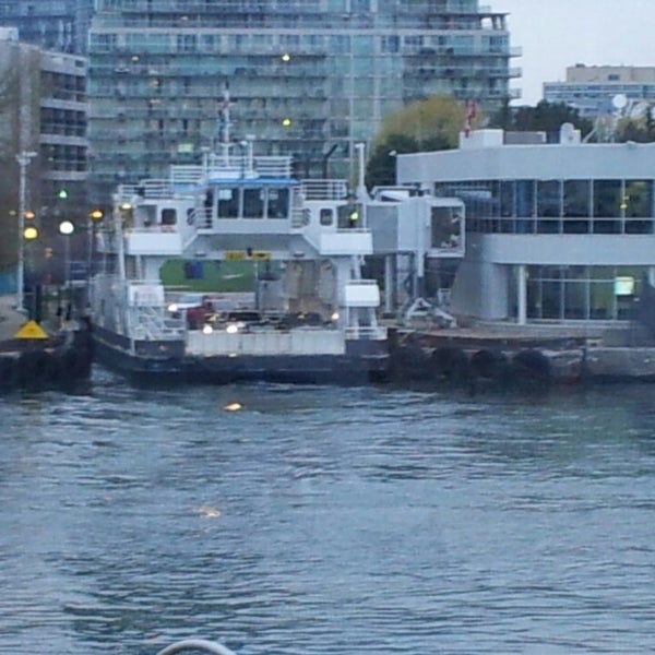 Photo taken at Billy Bishop Toronto City Airport Ferry by Alton H. on 4/24/2013