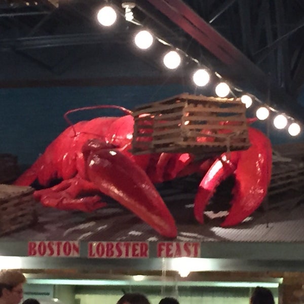 Photo taken at Boston Lobster Feast by Manfred B. on 8/14/2016