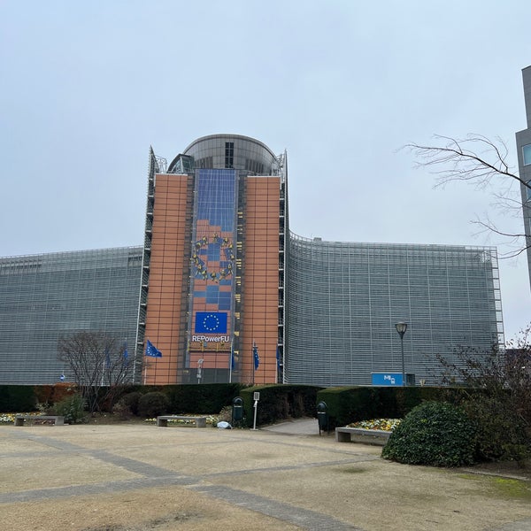Photo taken at European Commission - Berlaymont by Manfred B. on 11/14/2022