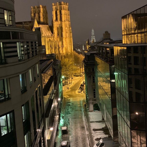 Photo taken at Motel One Brussels by Manfred B. on 1/22/2019