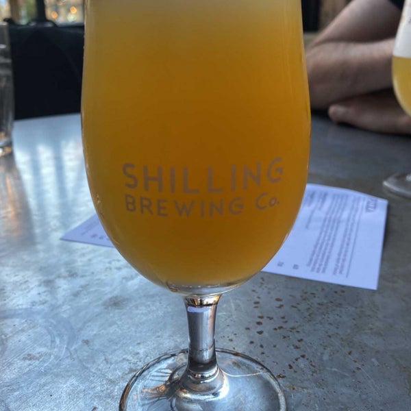 Photo taken at Shilling Brewing Co. by Jennifer D. on 8/27/2021