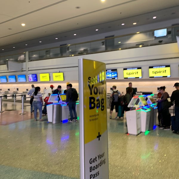 Spirit Airlines Ticket Counter Terminal 1