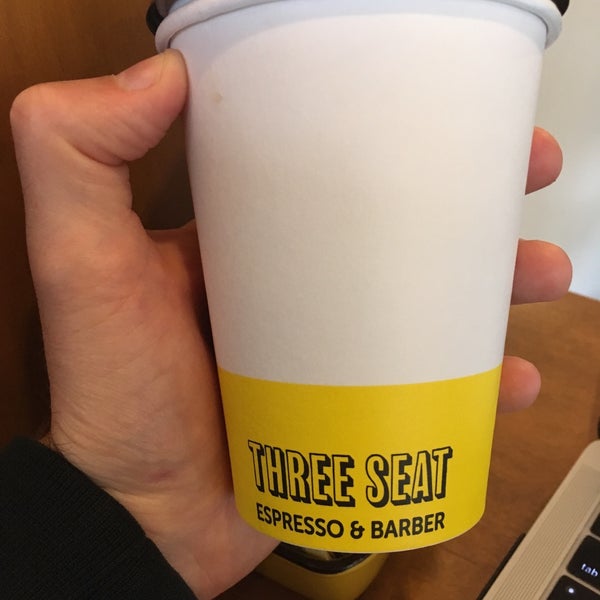 Foto diambil di Three Seat Espresso oleh Jay R. pada 8/26/2018