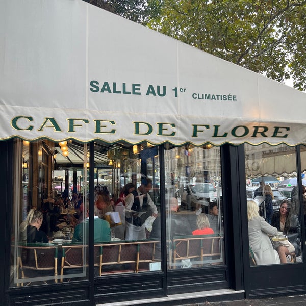 10/13/2022 tarihinde desmond c.ziyaretçi tarafından Café de Flore'de çekilen fotoğraf