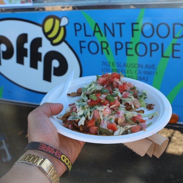 Photo taken at LA Vegan Beer &amp; Food Festival by Julian S. on 9/27/2015