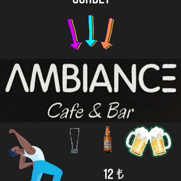 AMBIANCE Cafe&Bar - Koçarlı - 1 tavsiye