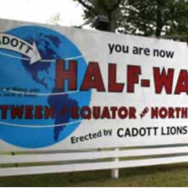 Halfway Point Between Equator And North Pole Cadott, WI